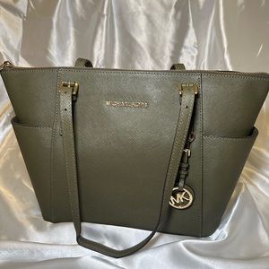 Olive green Michael Kors purse